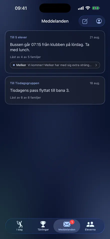 Tränarens utskick i Smatch med läskvitton och familjernas svar